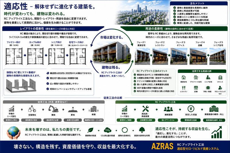 フレキシビリティ 詳細資料